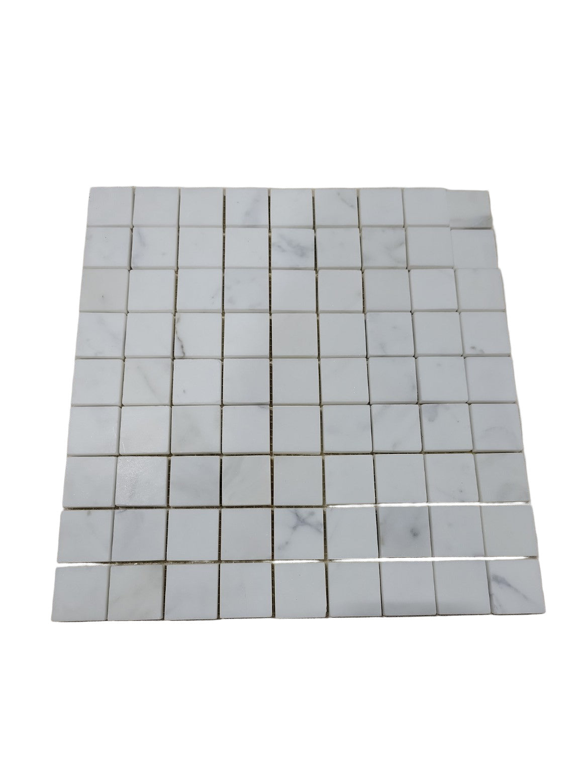 GBI QuarryCollection Calacata Polished Mosaic Tile Sheet – 11 ¾" x 11 ¾"