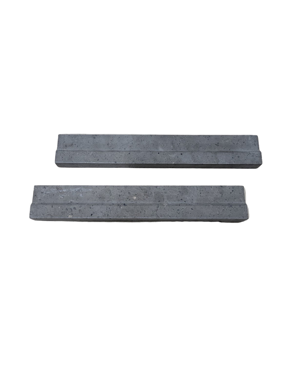 Graphite Gray Marble H Moulding (Pair)