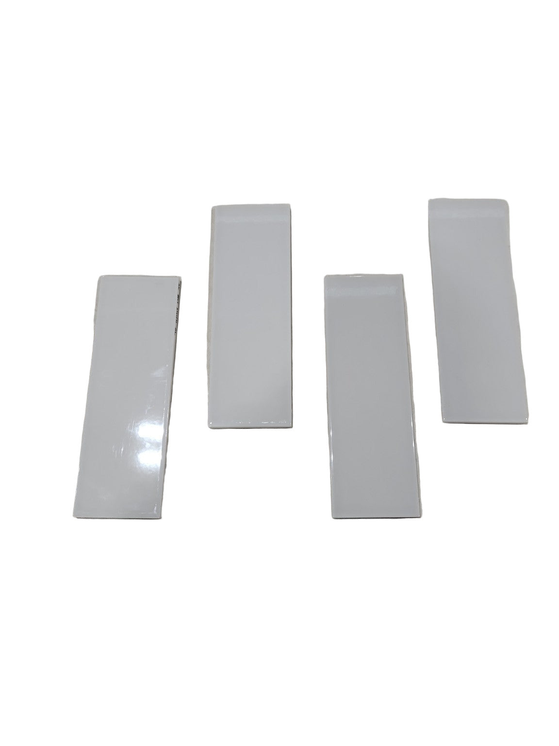 AKDO Ceramic Wall Tiles – Mushroom Gloss Finish (4-Pack)