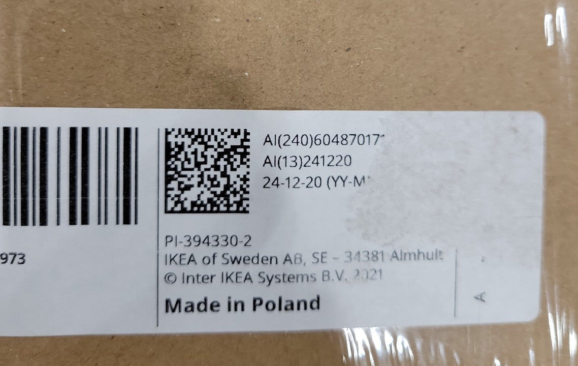 IKEA LAGKAPTEN Desk Tabletop – Brown Wood Effect