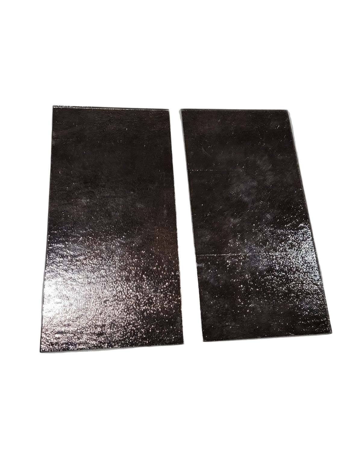 Set of 2 Artistic Tile – Armory Mirror Bronze Antiqued 6"x12" Tiles