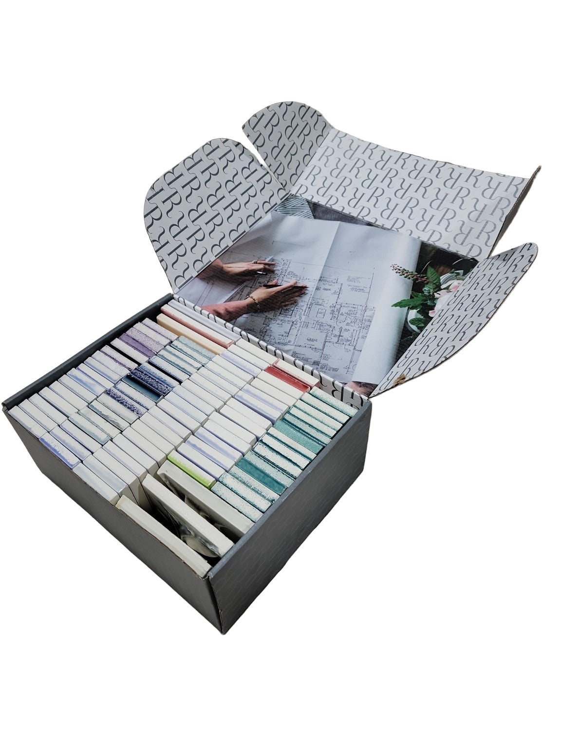 Reflections Interior Design – Sample Pack of 90 Glazed Ceramic Tiles