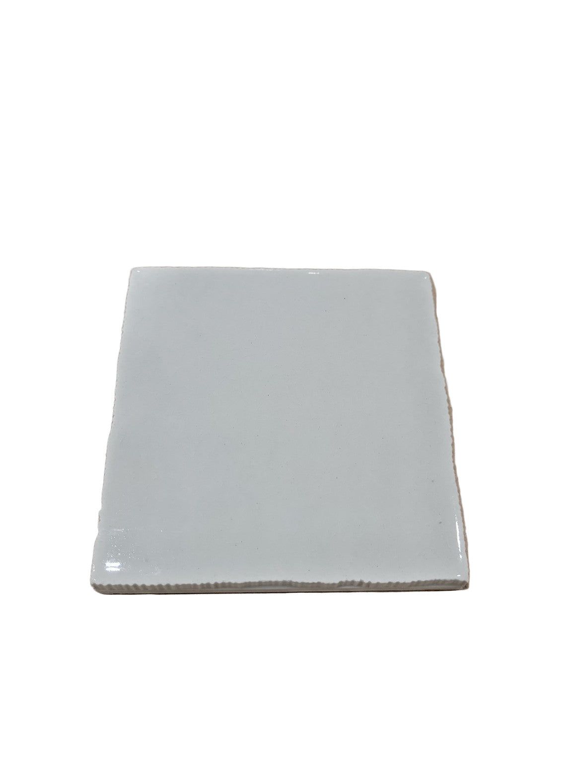 Set of 92 Ceramic Field Tiles – 4" x 4" – Ice Fog, Chiseled Edge