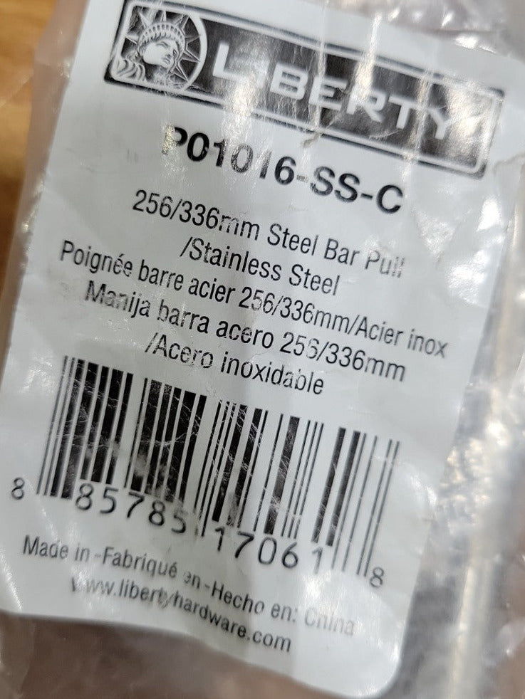 Liberty Stainless Steel Bar Pull Handle – 256/336mm (Single Unit)