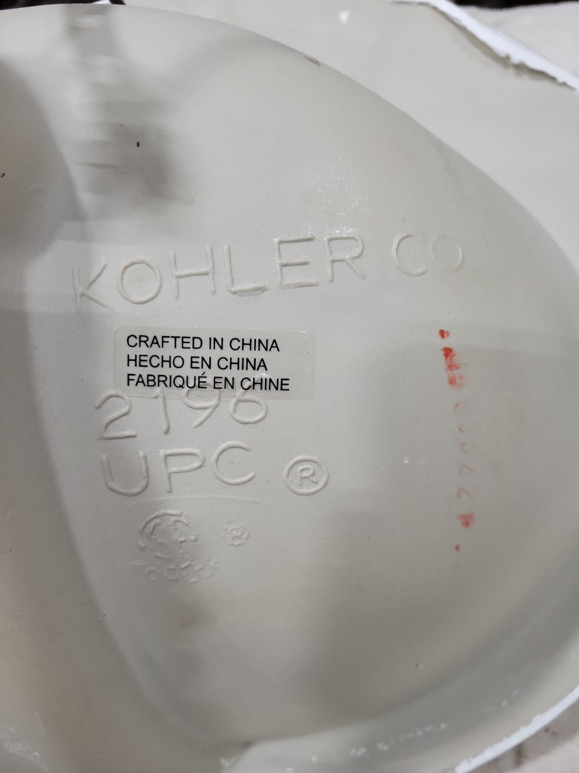 Kohler Oval Drop-In Bathroom Sink with Oil-Rubbed Bronze Faucet