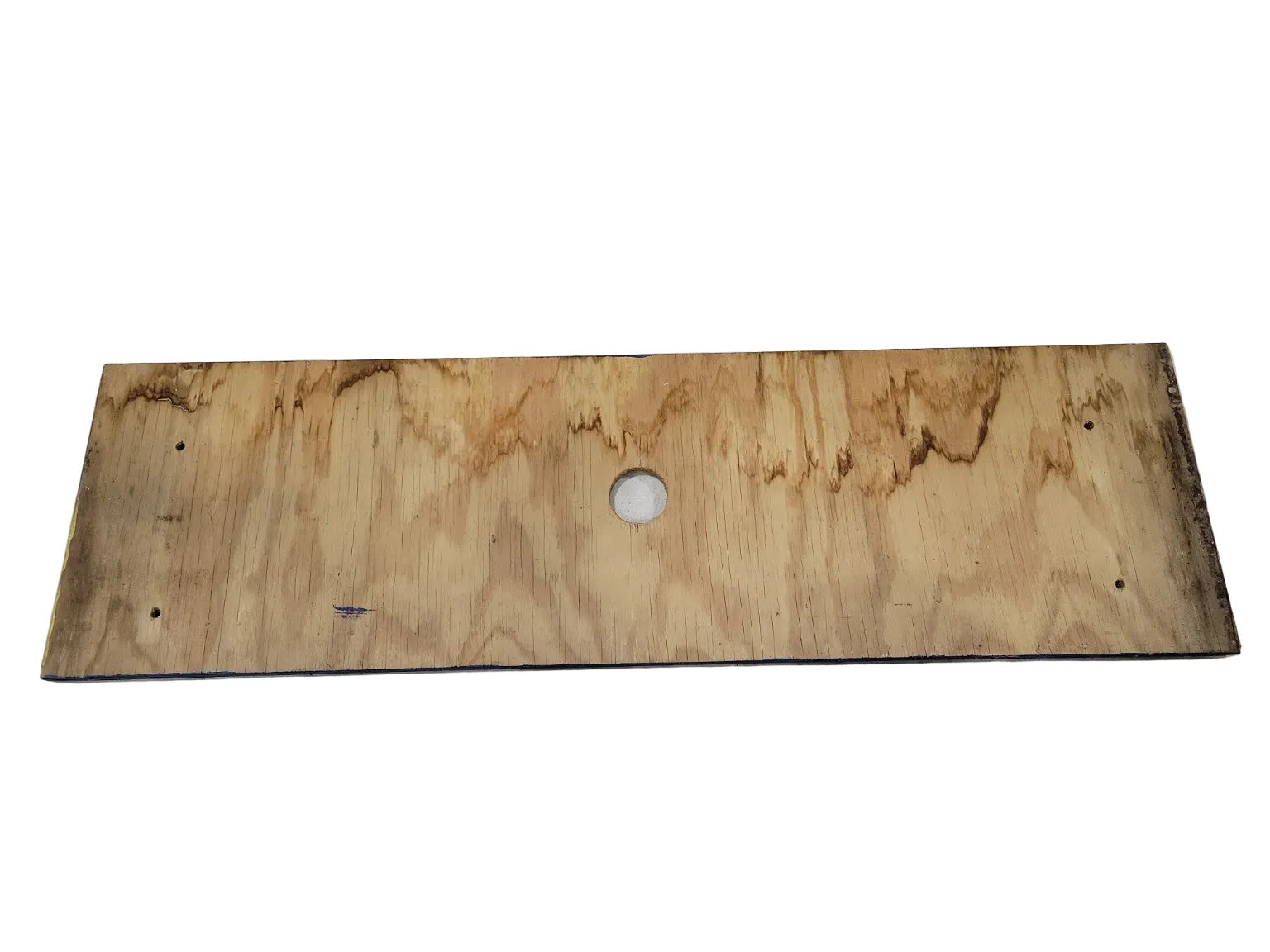 Painted Plywood Backboards – Blue with Yellow Trim (Set of 3)