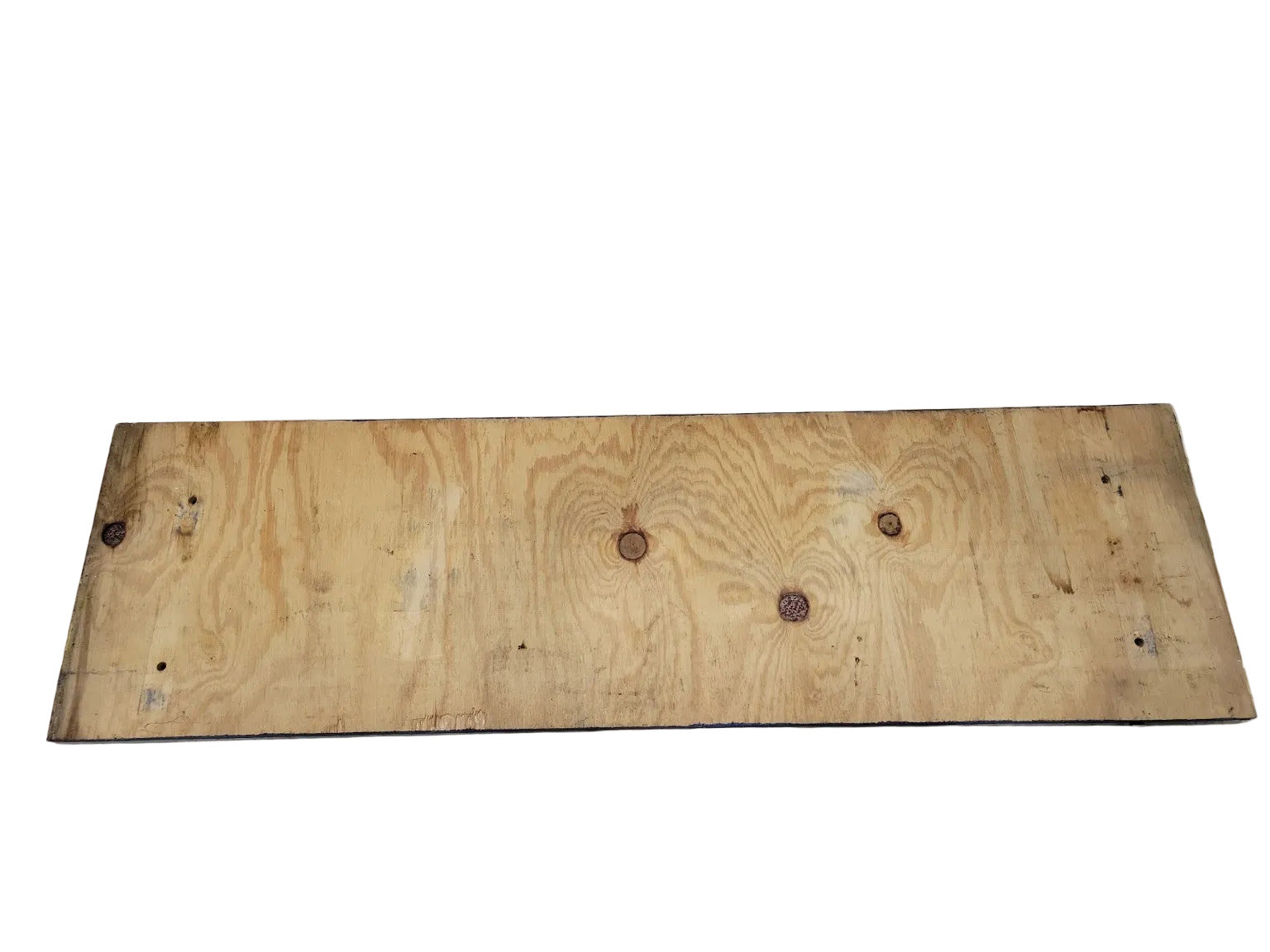 Painted Plywood Backboards – Blue with Yellow Trim (Set of 3)