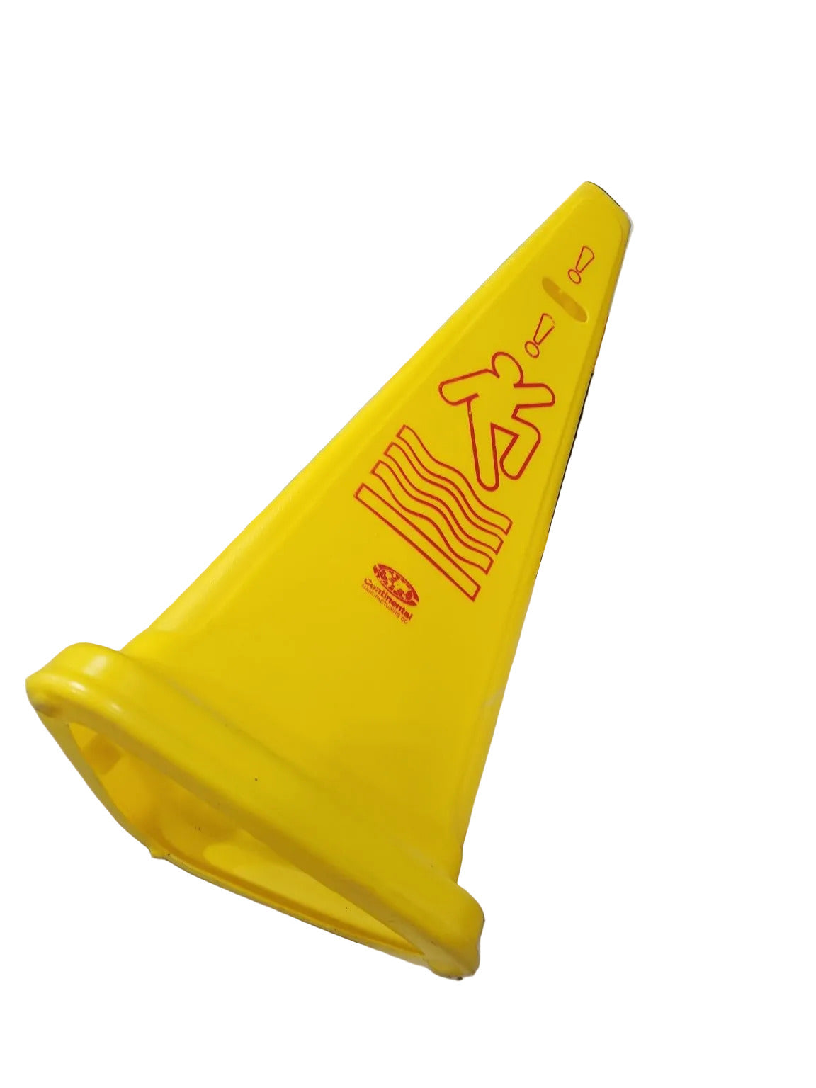 Continental “Wet Floor” Safety Cone – Yellow Plastic