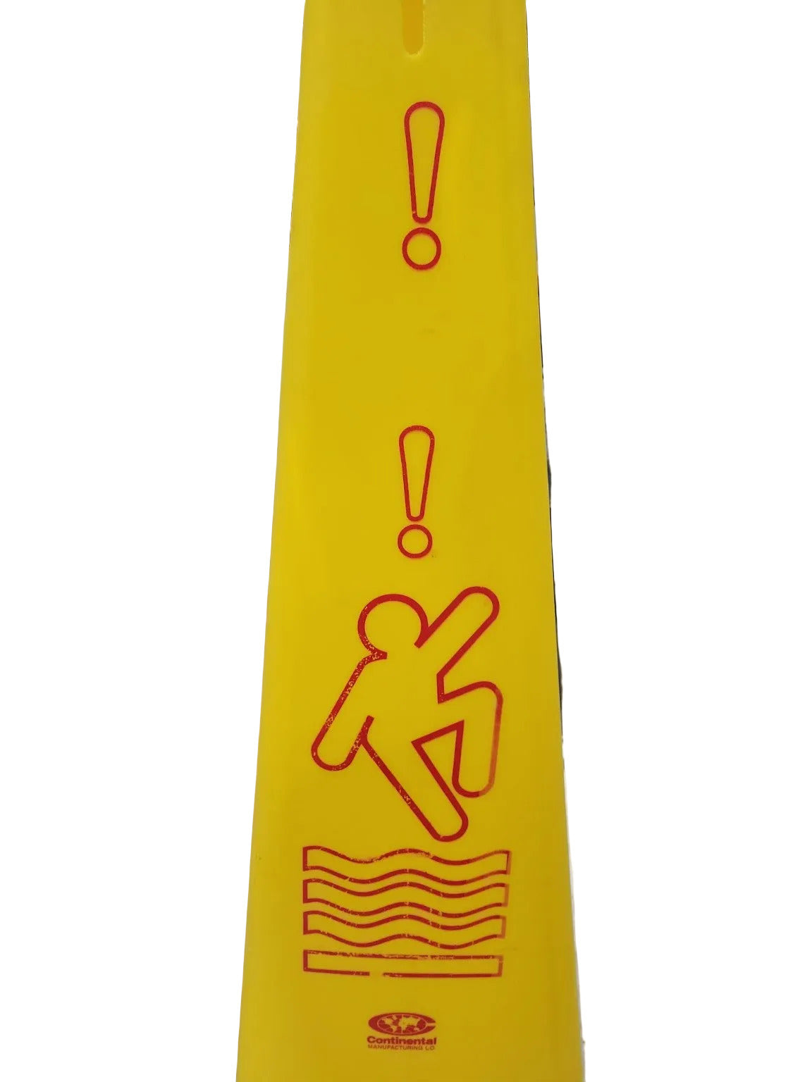 Continental “Wet Floor” Safety Cone – Yellow Plastic