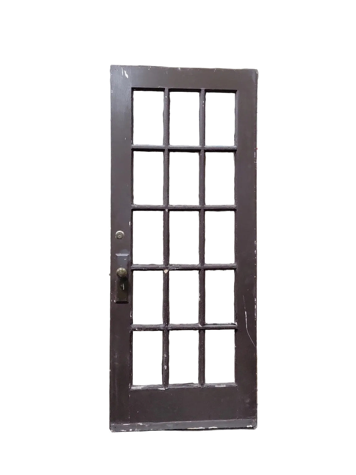 Single 15-Lite French Entry Door – 32 ¼" x 77 ½" x 1 ¾"