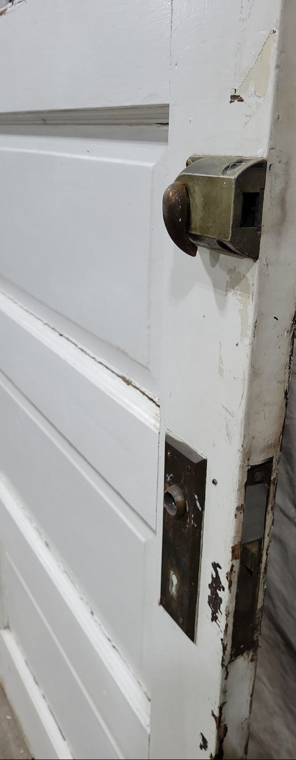 Solid Wood 6-Lite Half-Glass Entry Door – 32 ¼" x 77 ½" x 1 ¾"