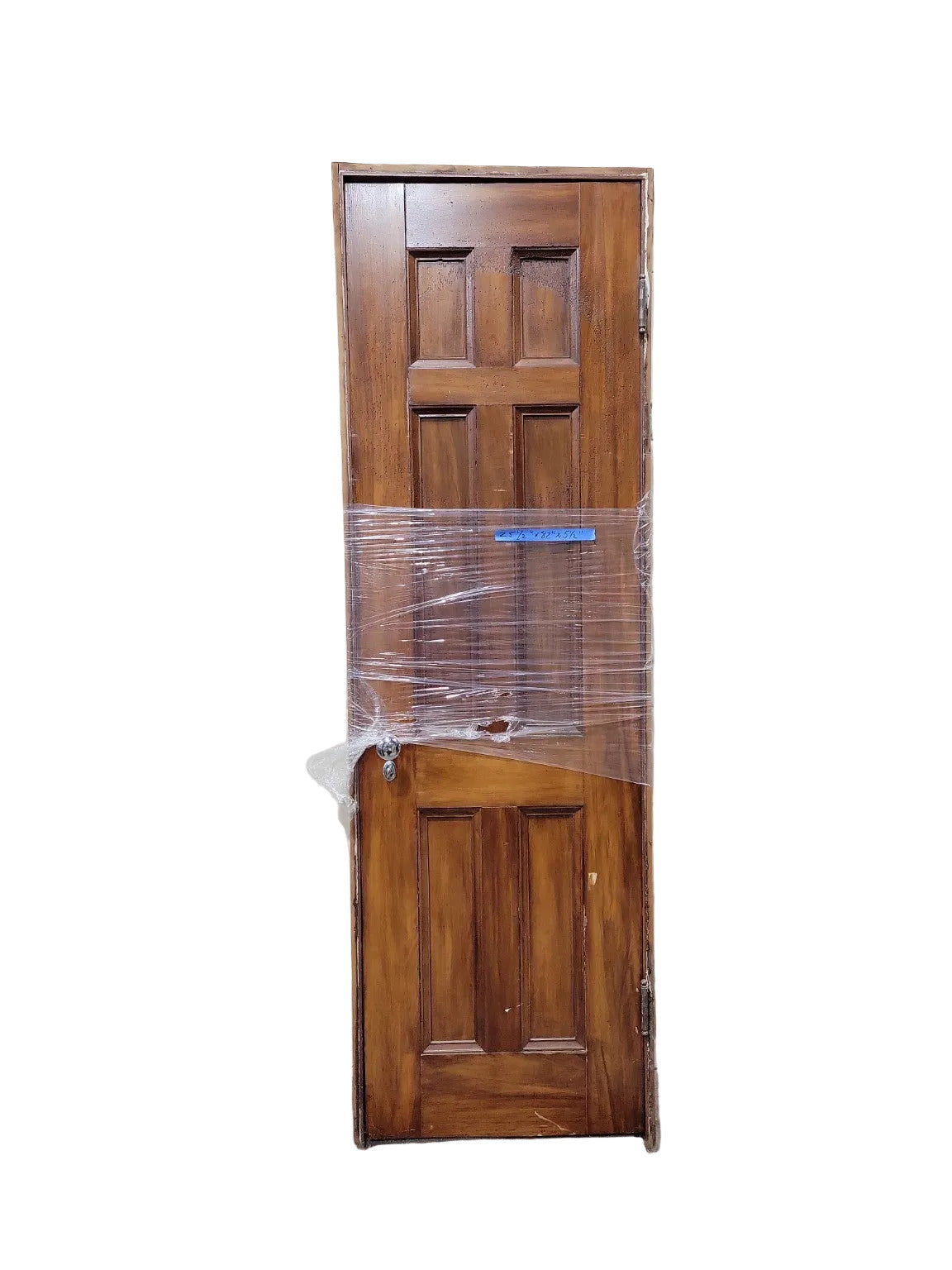 Solid Wood 6-Panel Door with Jamb – 25 ½" x 82" x 5 ½"