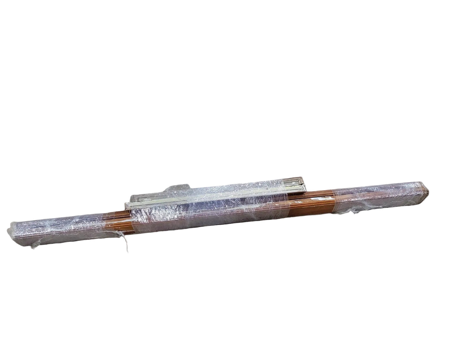 Two Decorative Door Casing Jamb Trim Sets for 24" Wide Doorways – Mahogany Finish (Wrapped)