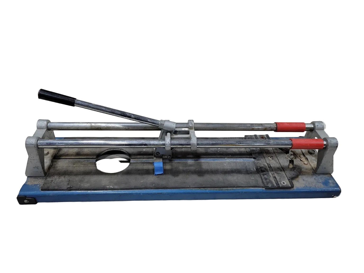 Manual Tile Cutter – 24" Capacity with Steel Guide Rails