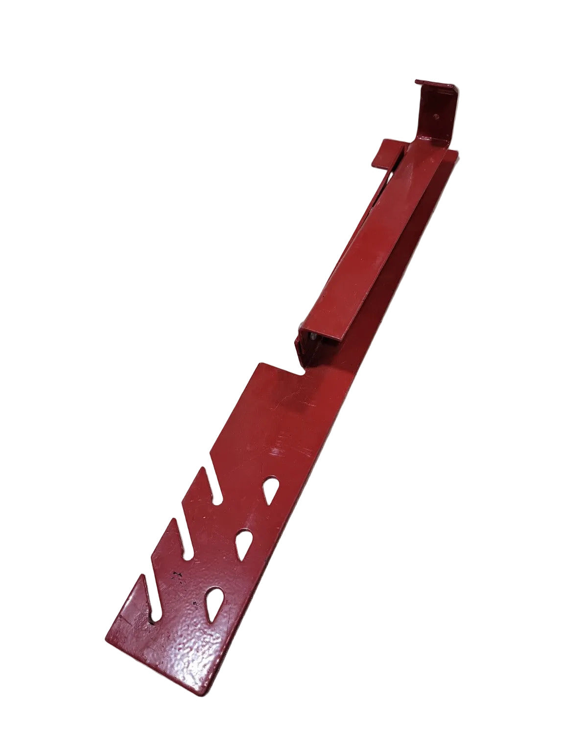 Set of 10 Qual-Craft #2500 10" Adjustable Roofing Brackets – Red Steel AS IS