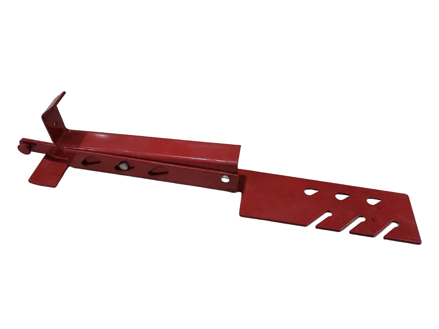 Set of 10 Qual-Craft #2500 10" Adjustable Roofing Brackets – Red Steel AS IS