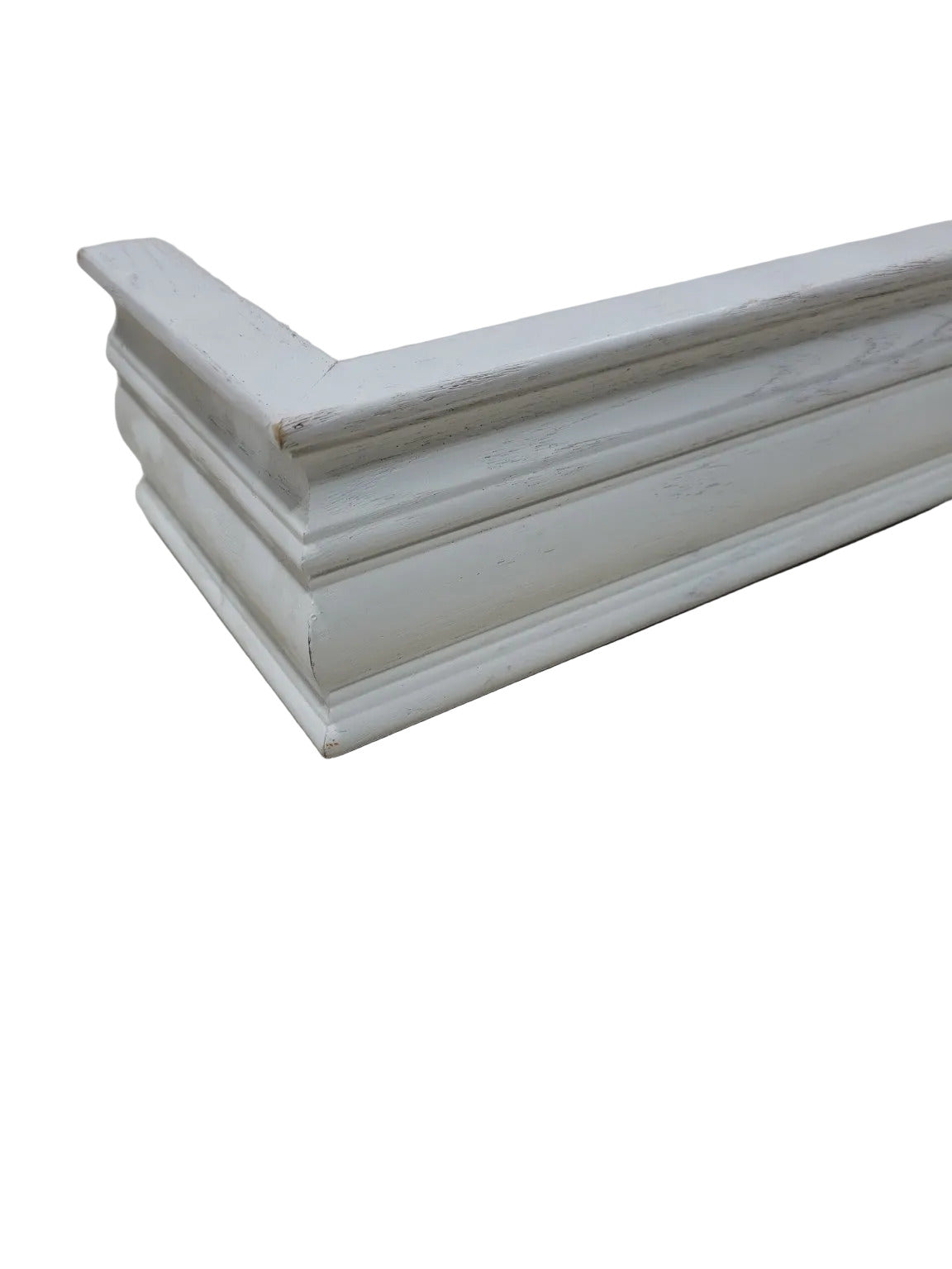 White Painted Wood Valance Frame – 24 ¼"