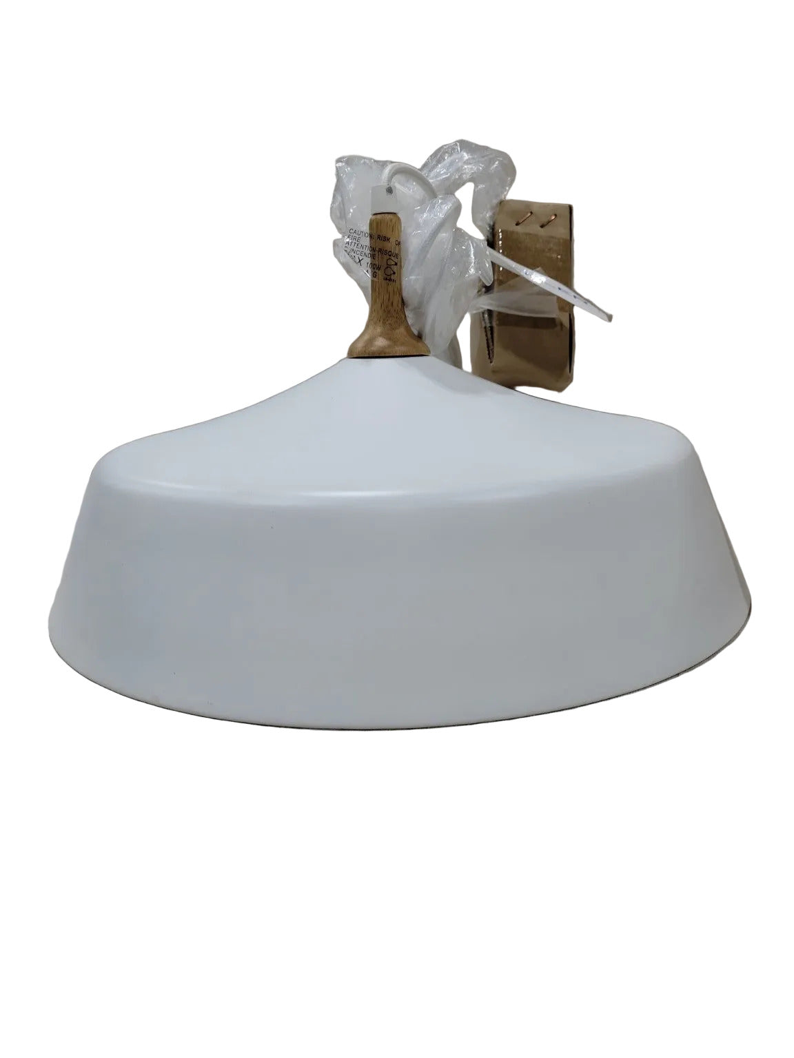 Kichler Matte White Pendant Light Fixture – New