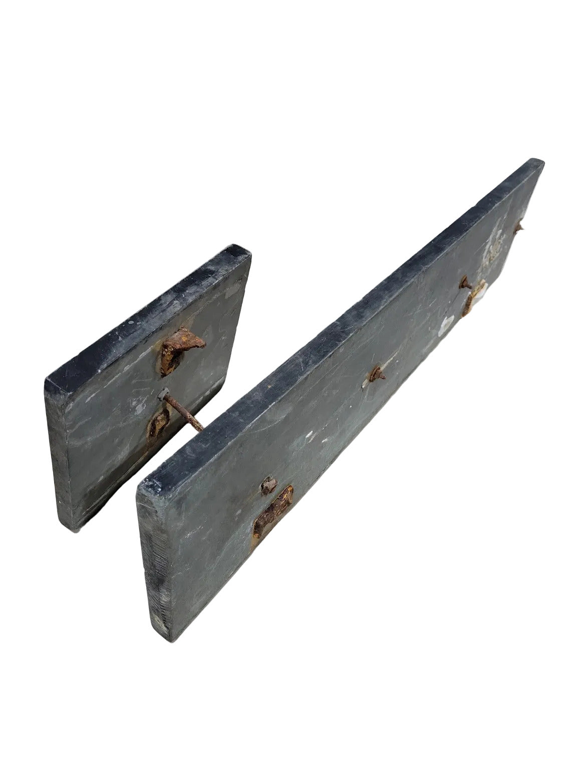 Industrial Stone Backsplash Panel – Two-Piece with Mounting Holes