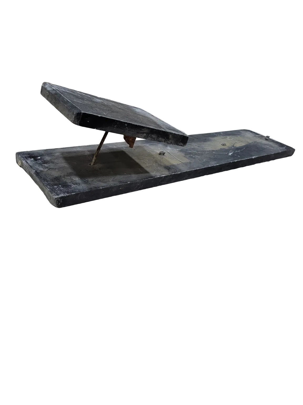 Industrial Stone Backsplash Panel – Two-Piece with Mounting Holes