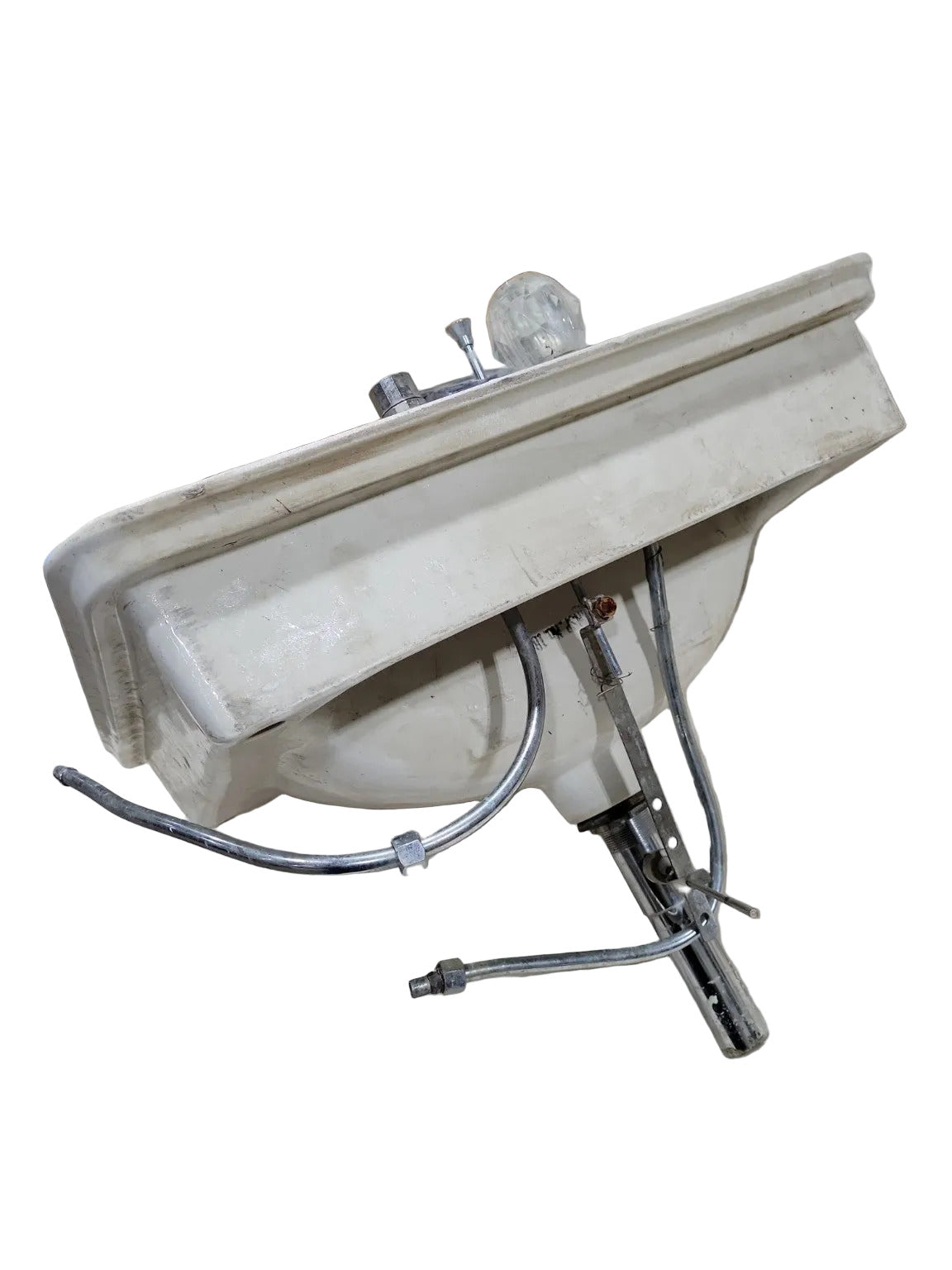 Vintage Porcelain Drop-In Bathroom Sink – 1938