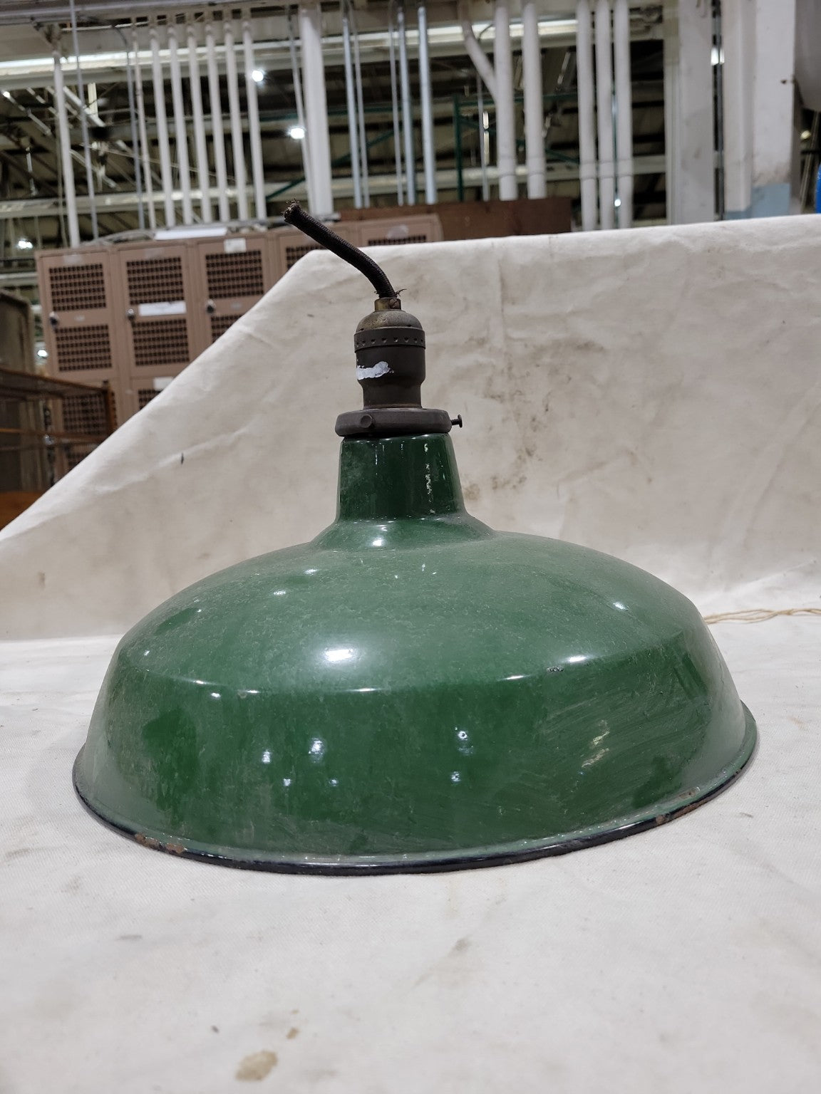 Westinghouse Dome 100 Industrial Enamel Pendant Light with Socket