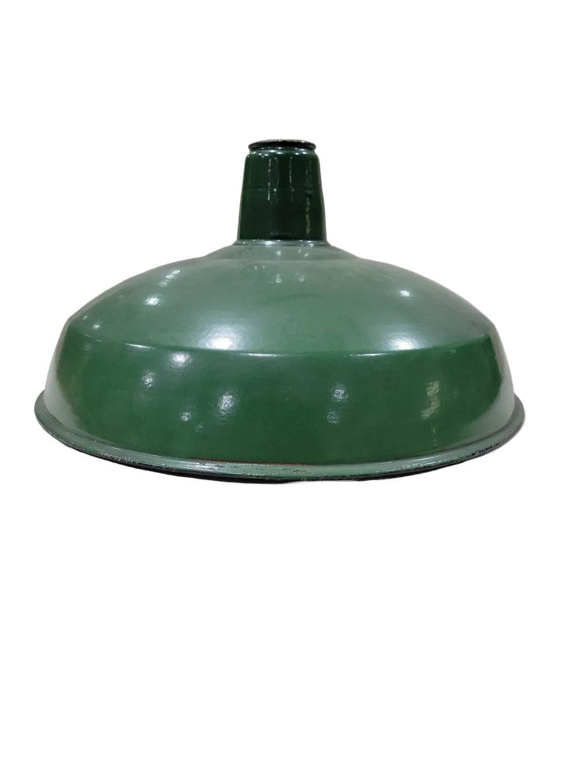 16" Industrial Green Porcelain Enamel Light Shade