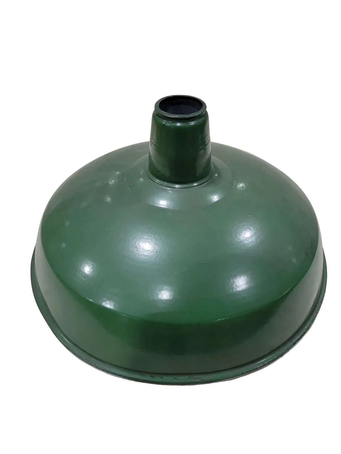 16" Industrial Green Porcelain Enamel Light Shade