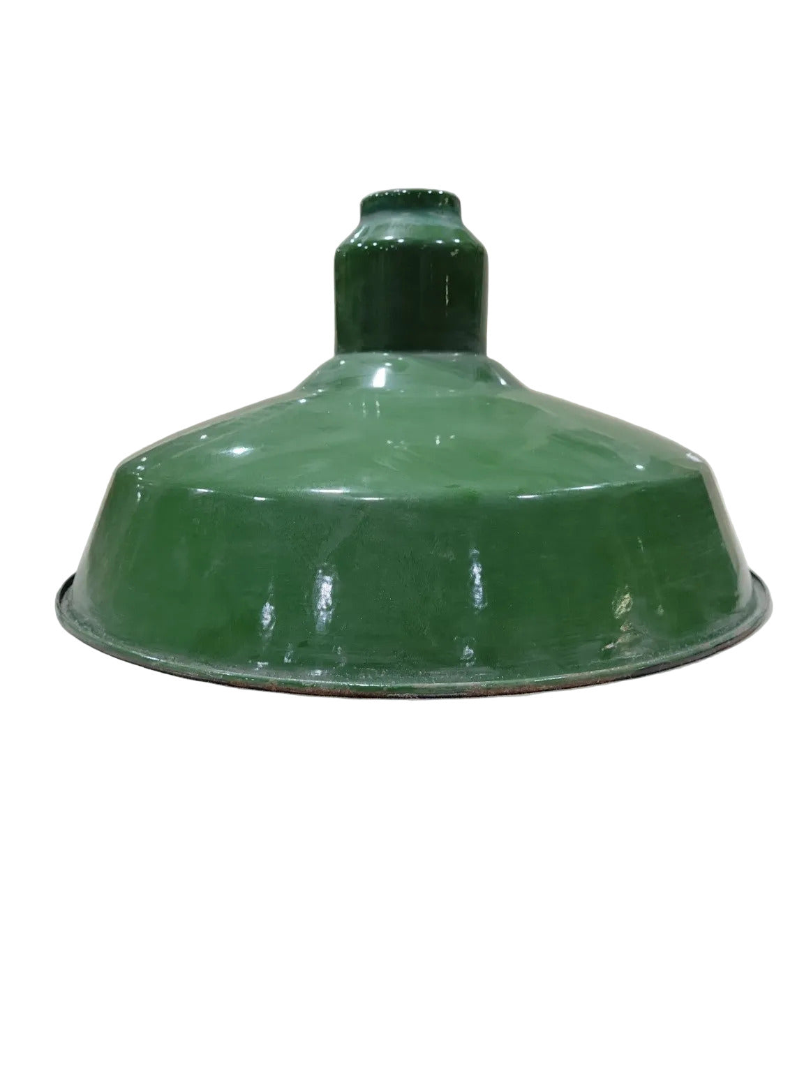 16 ½" Industrial Green Porcelain Enamel Barn Shade