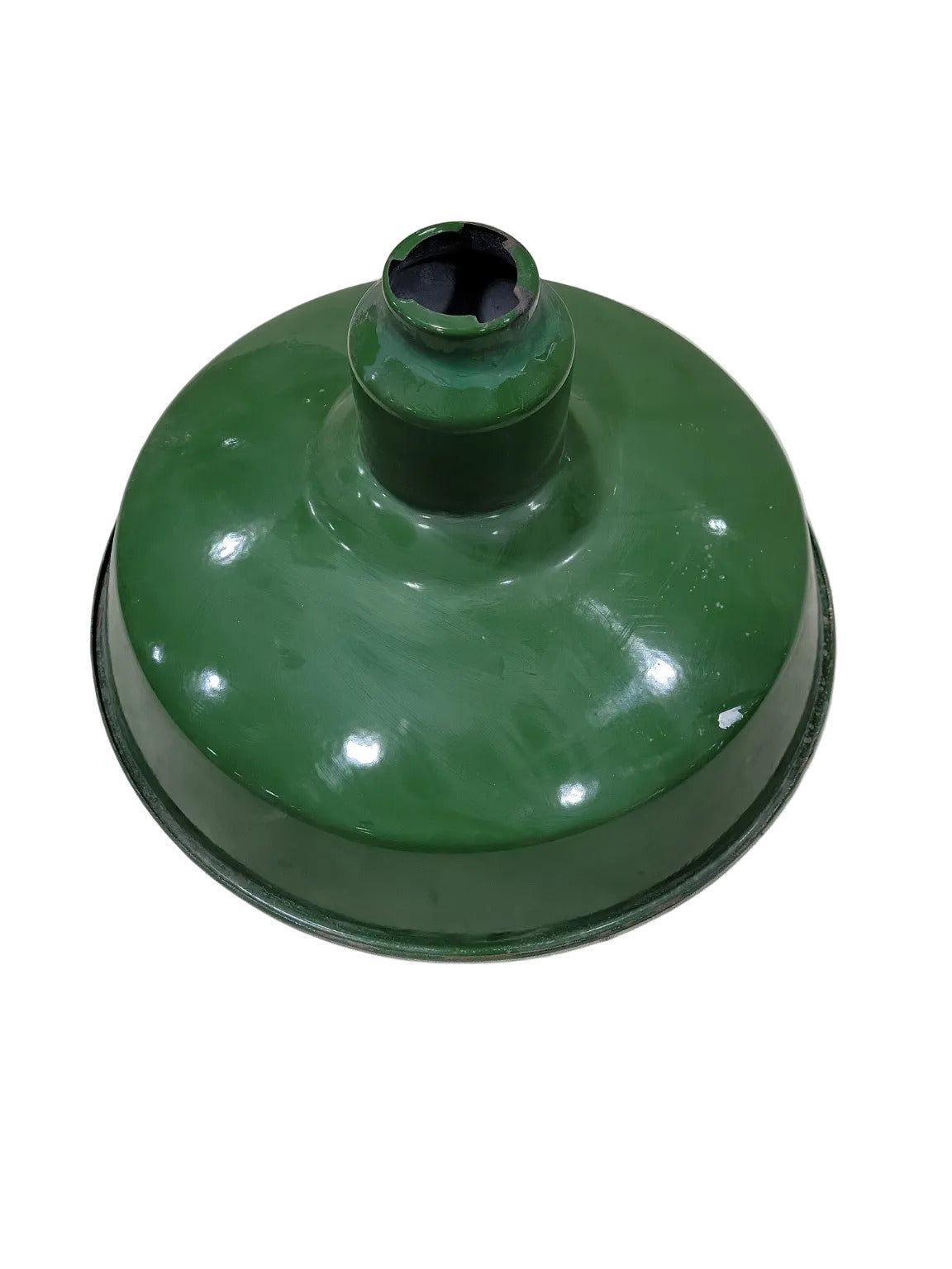 16 ½" Industrial Green Porcelain Enamel Barn Shade