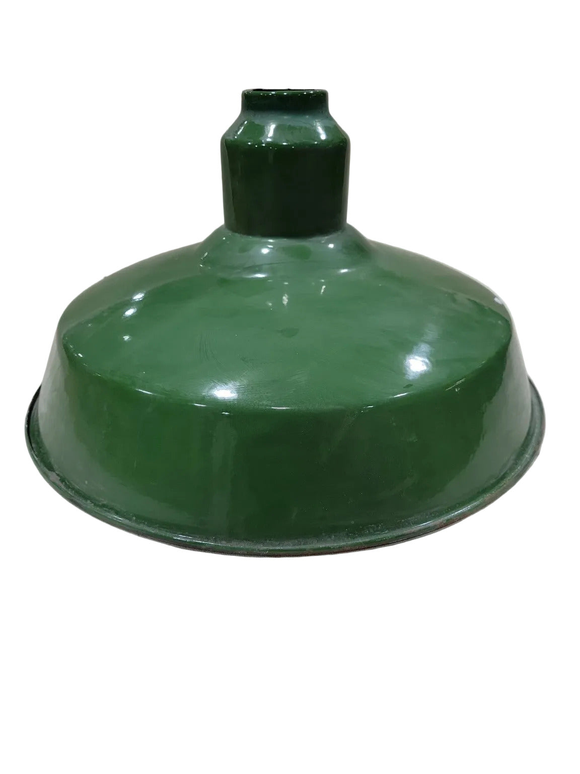 16 ½" Industrial Green Porcelain Enamel Barn Shade