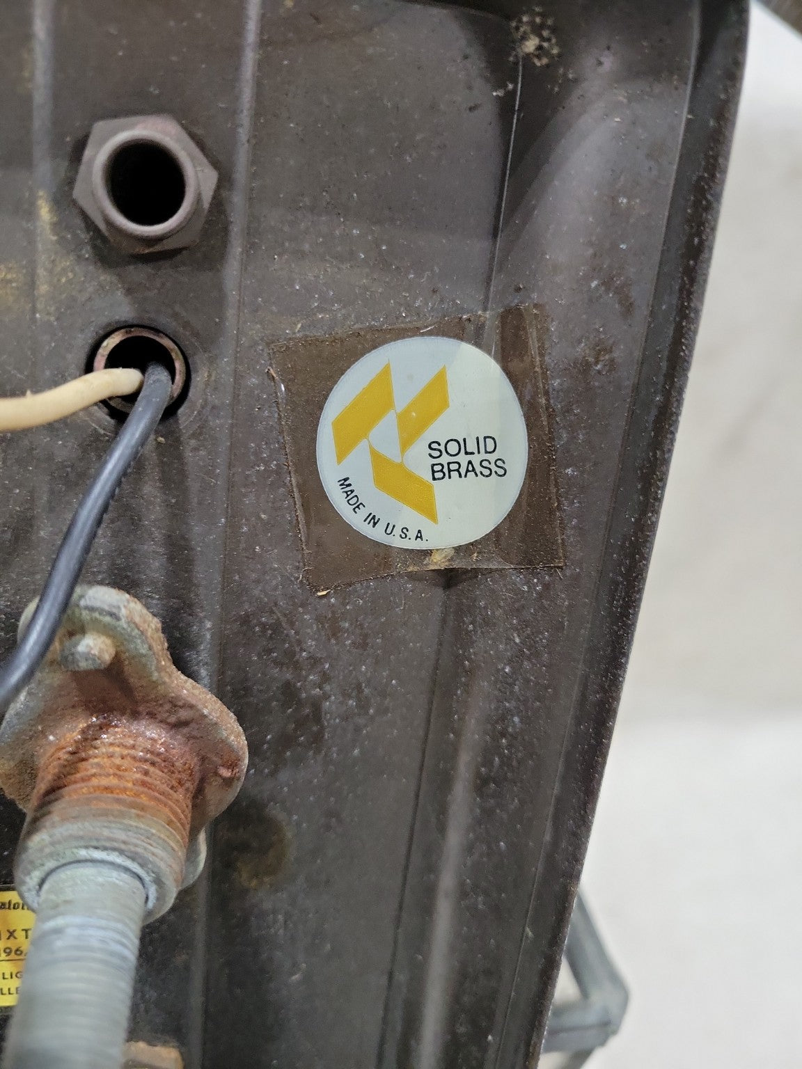 Vintage Georgian Art Lighting Solid Brass Wall Lantern