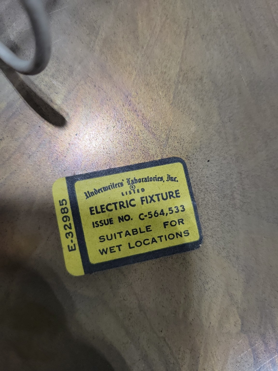 Vintage Solid Brass Wall Lantern – Colonial Style with Vent Detailing