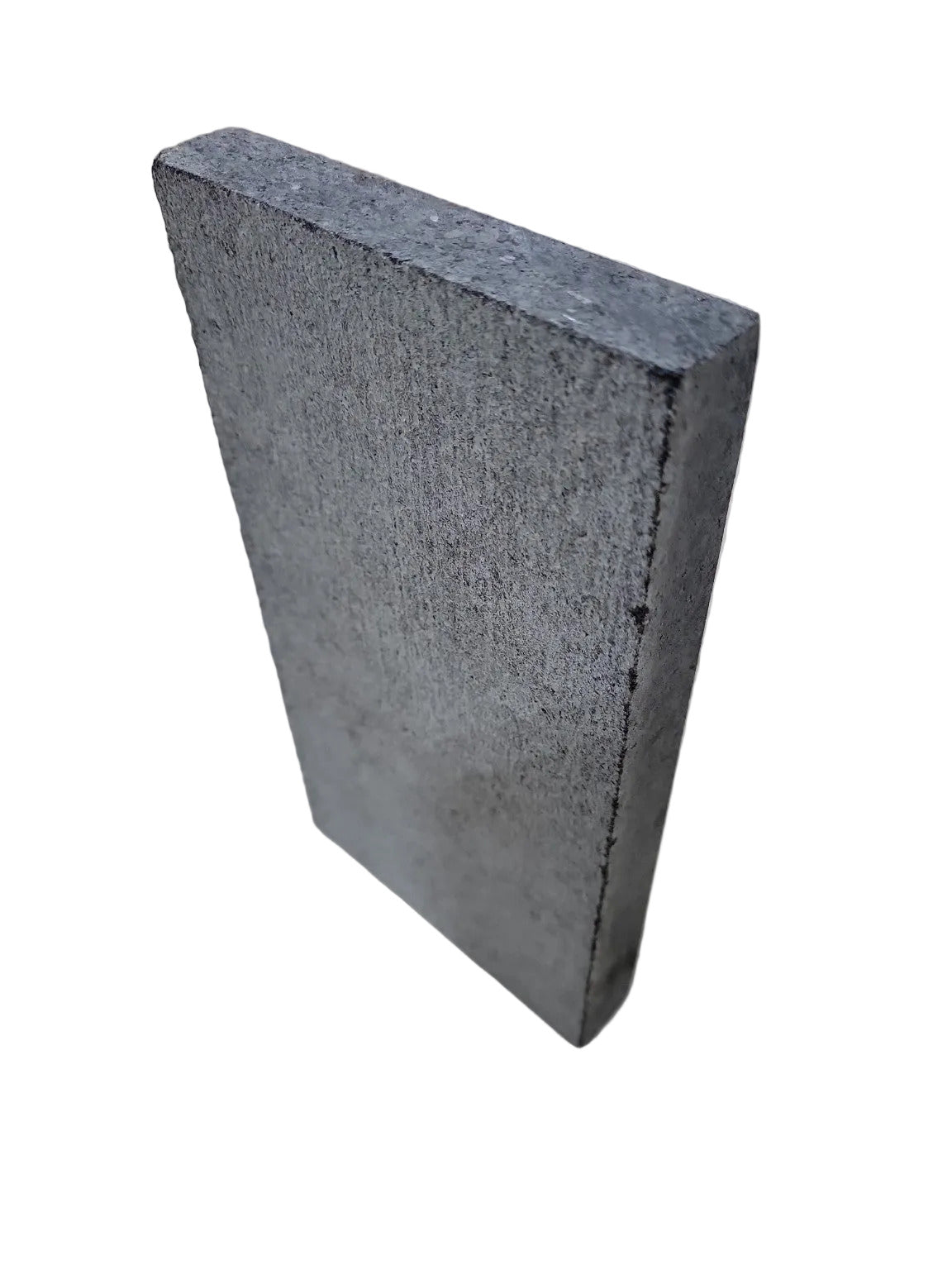 Black Galaxy Granite Sample Block with Beveled Edge – Polished Finish