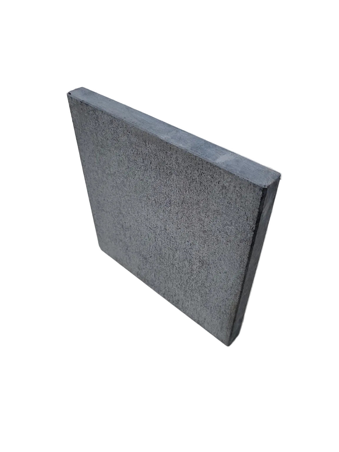 Black Galaxy Granite Polished Square Sample – Beveled 7 ⅝" Stone Block