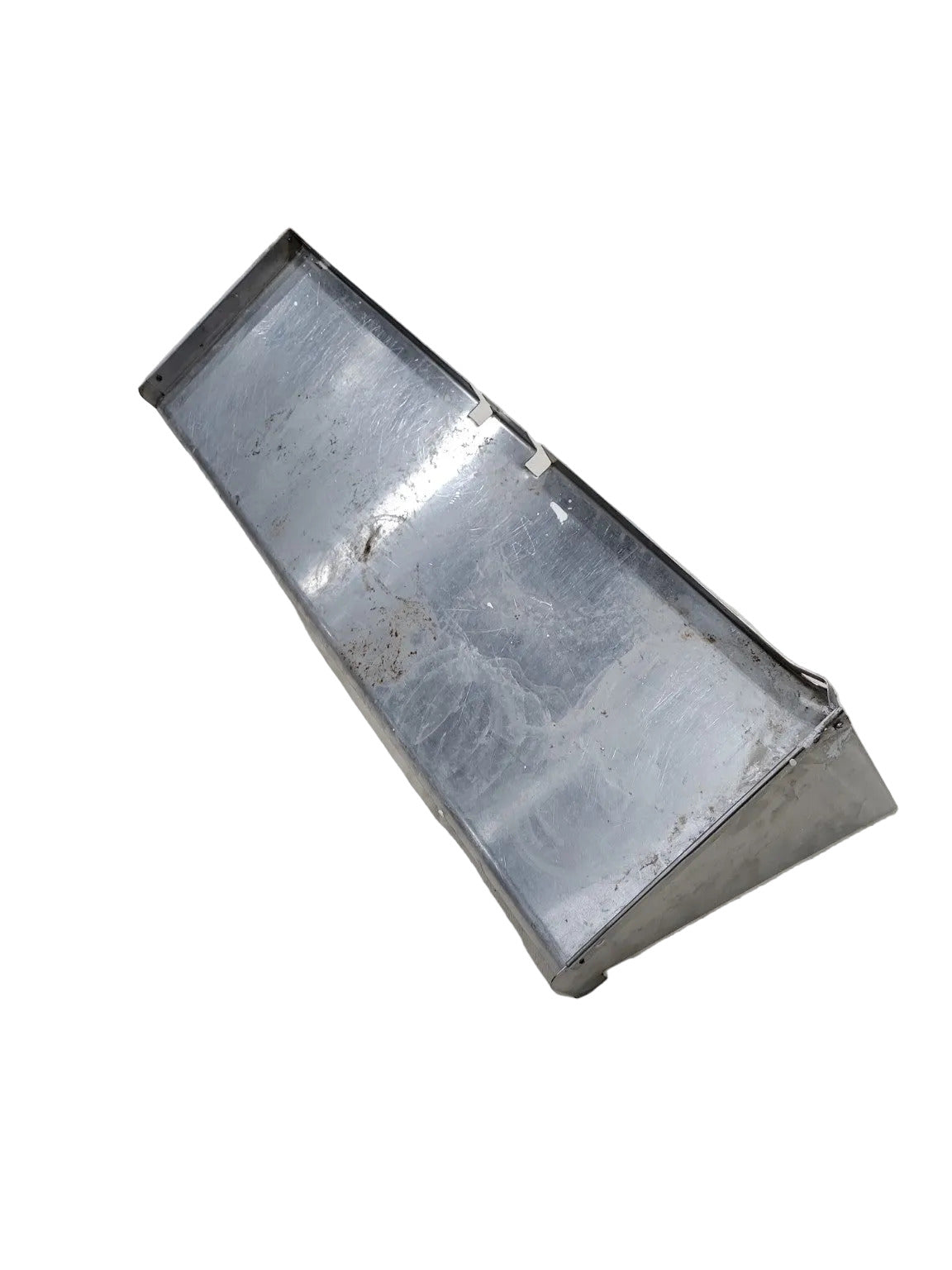 Industrial Wall-Mount Metal Shelf – Brushed Steel Finish