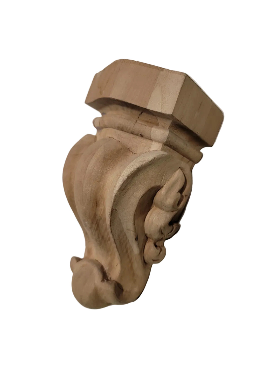 Cherry Scroll Leaf Corbel – IM-CA31 by Ornamental Products