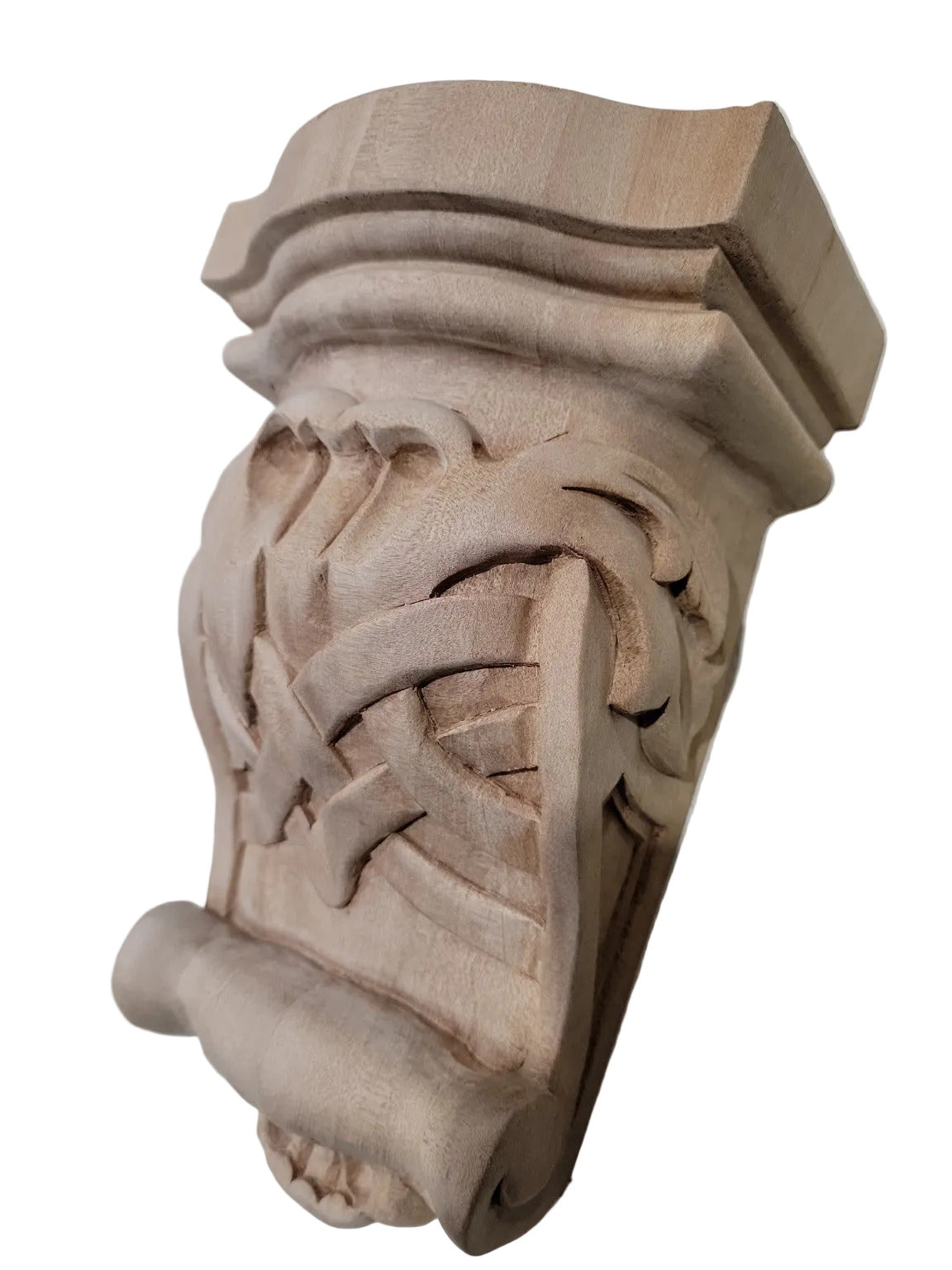 Cherry Interlacing Carved Corbel – IM-CA30 by Ornamental Products