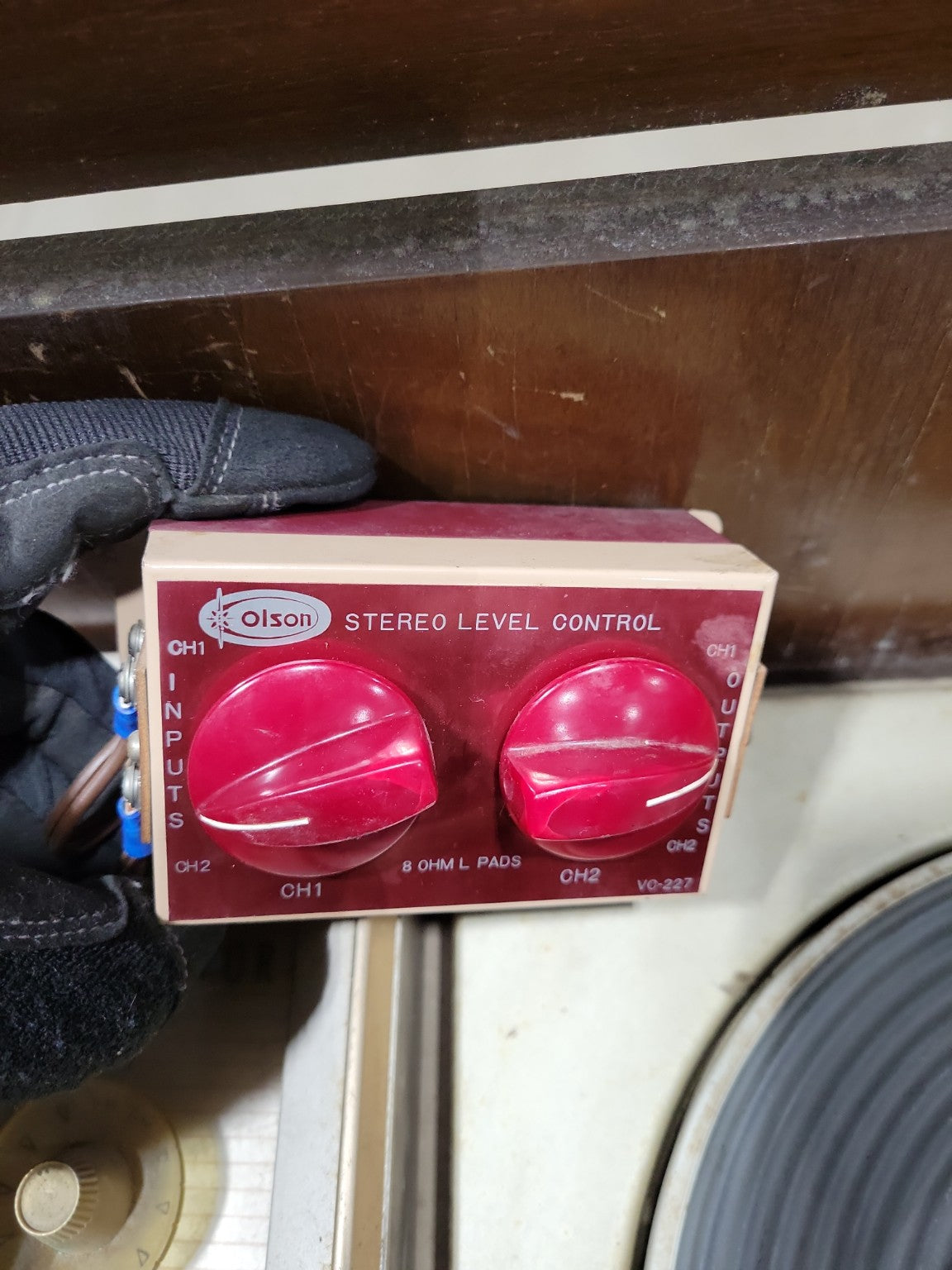 RCA Victor SHP-8A Console – "New Orthophonic High Fidelity" Stereo Record Player