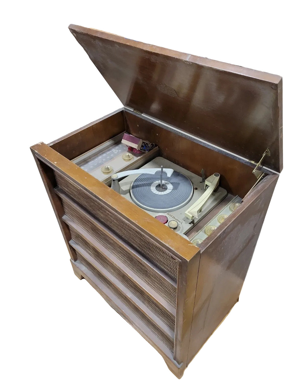 RCA Victor SHP-8A Console – "New Orthophonic High Fidelity" Stereo Record Player