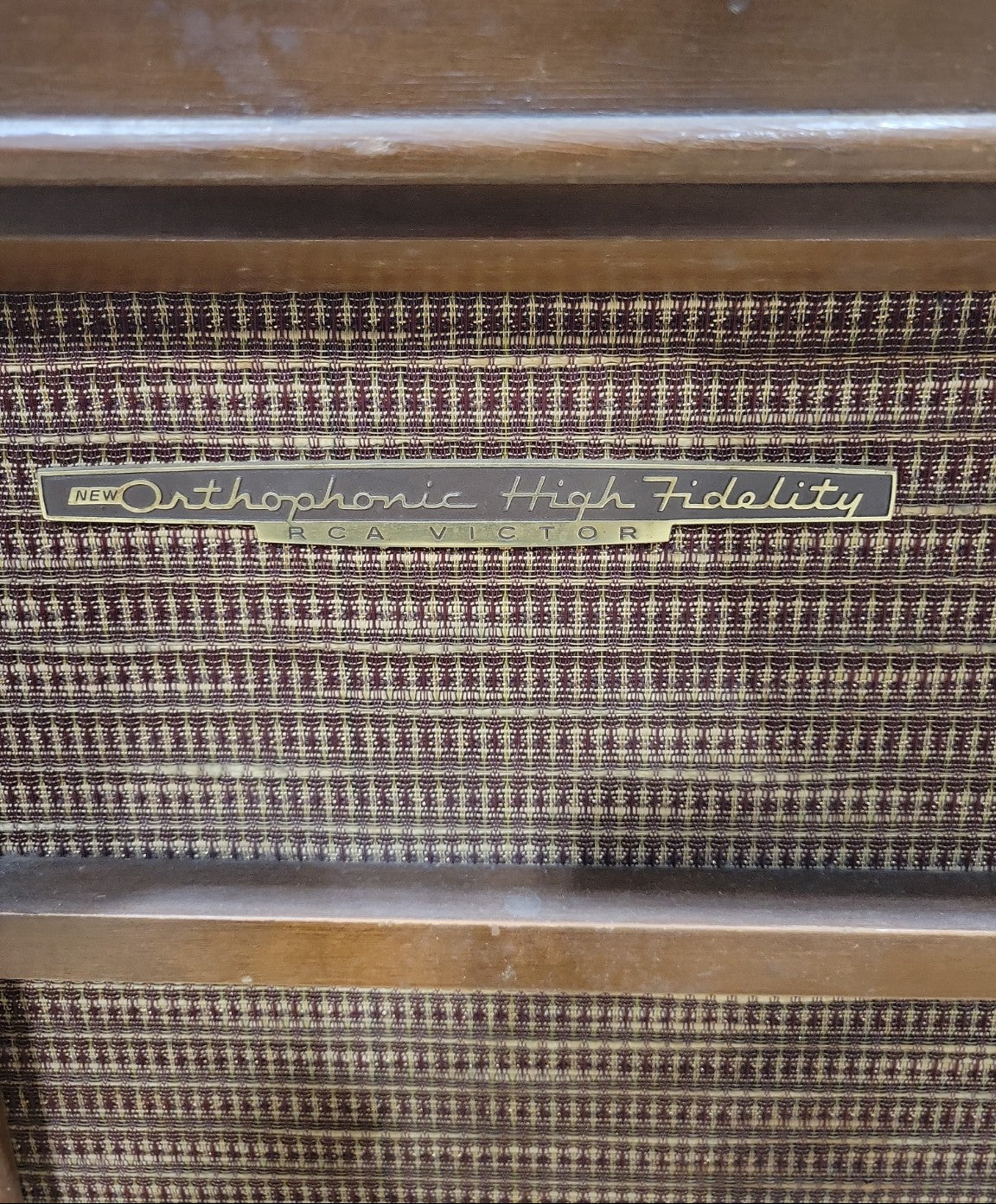 RCA Victor SHP-8A Console – "New Orthophonic High Fidelity" Stereo Record Player