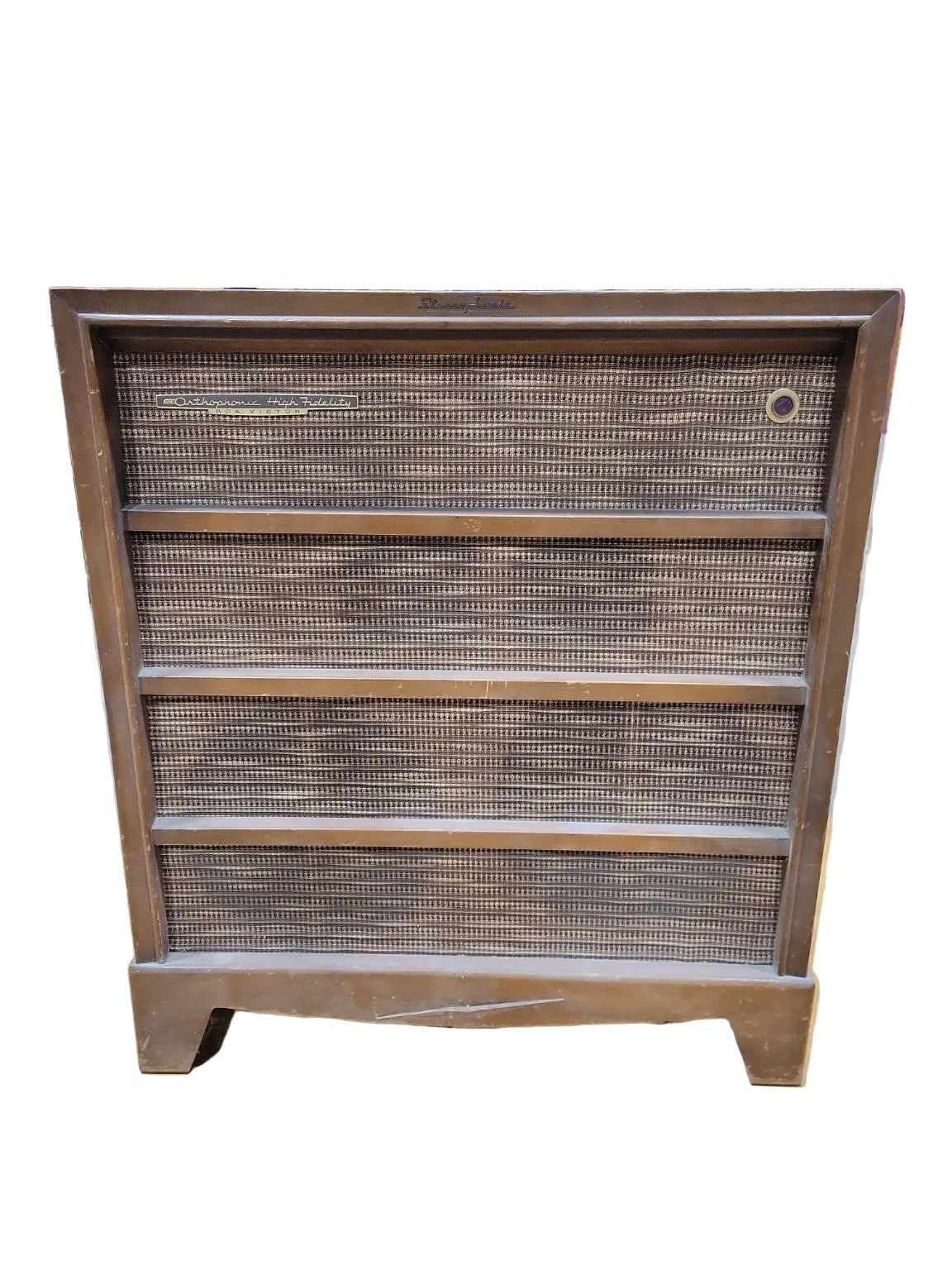 RCA Victor SHP-8A Console – "New Orthophonic High Fidelity" Stereo Record Player