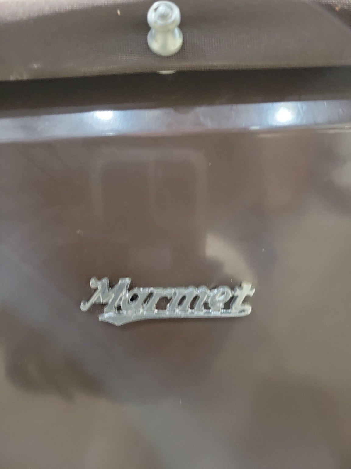 Vintage Marmet Pram – Classic English Baby Carriage with Floral Panels