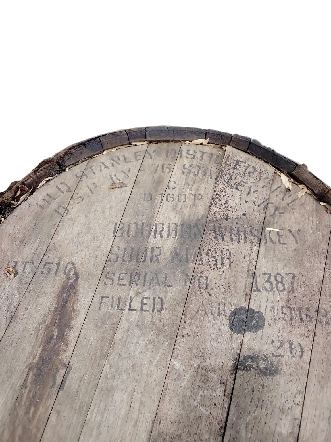 Authentic 1963 Bourbon Whiskey Barrel – Old Stanley Distillery