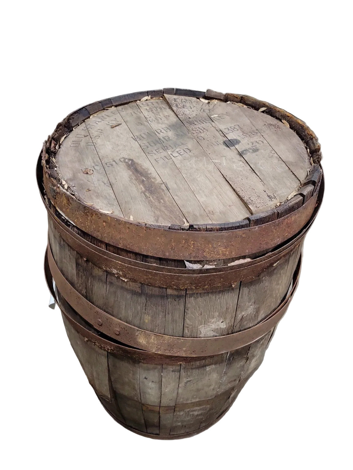 Authentic 1963 Bourbon Whiskey Barrel – Old Stanley Distillery