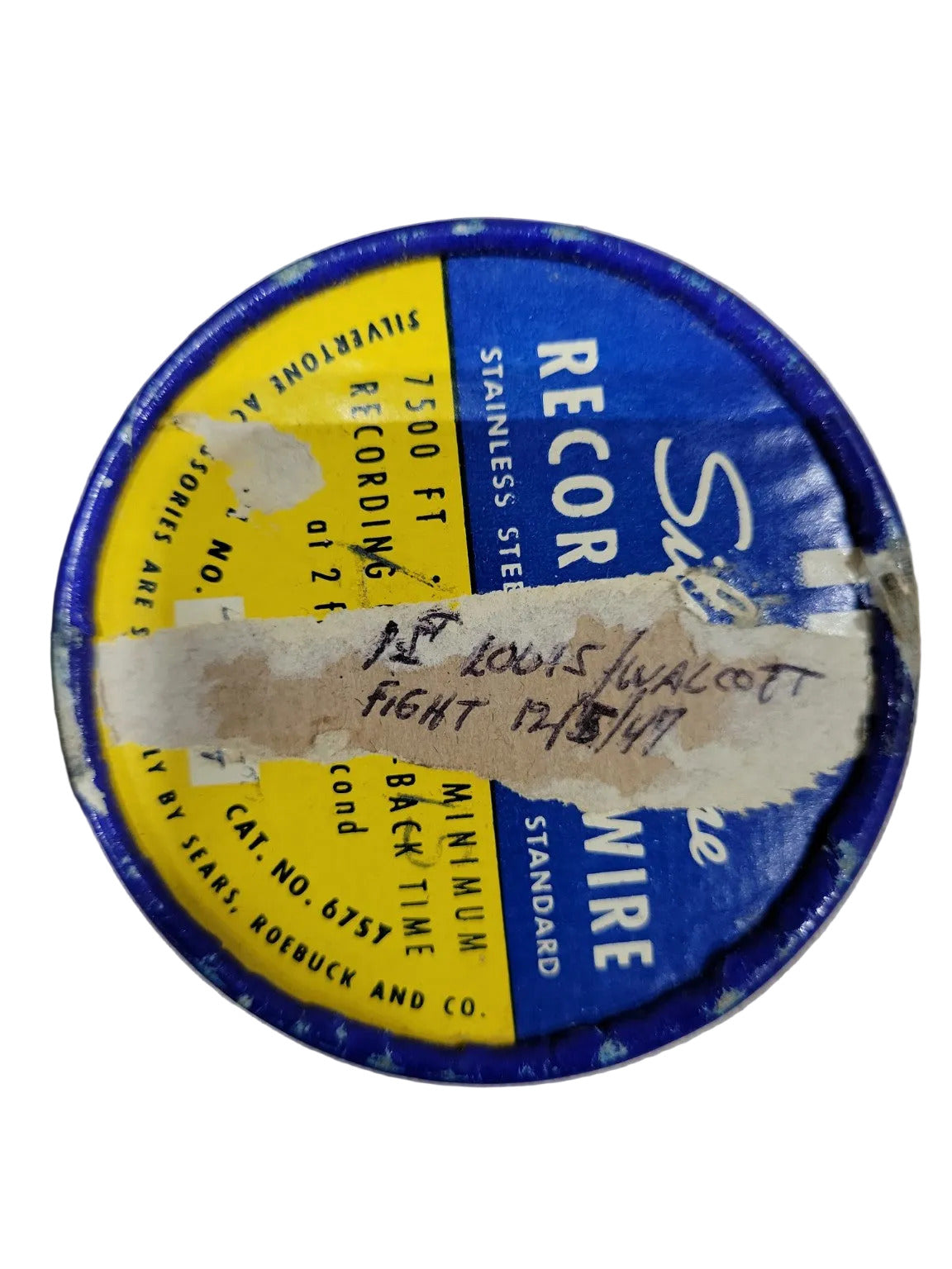 1940s–50s Silvertone Stainless Steel Recording Wire Reels – Lot of 9 (Historical Recordings)