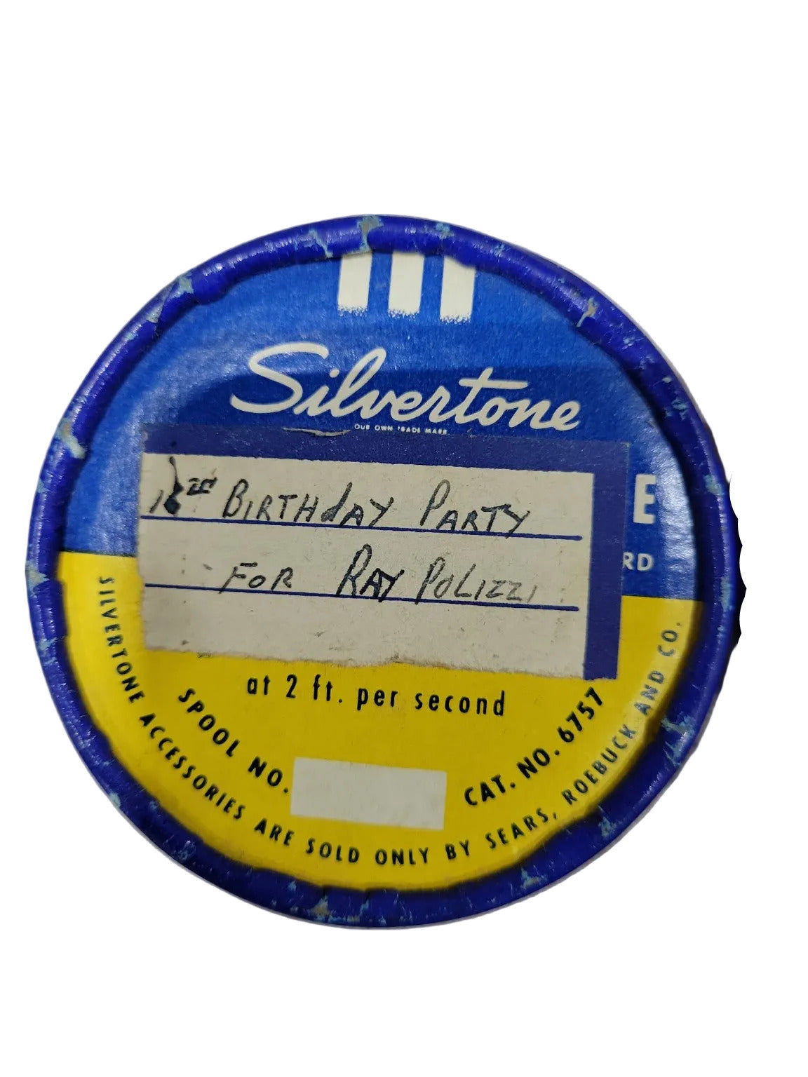 1940s–50s Silvertone Stainless Steel Recording Wire Reels – Lot of 9 (Historical Recordings)