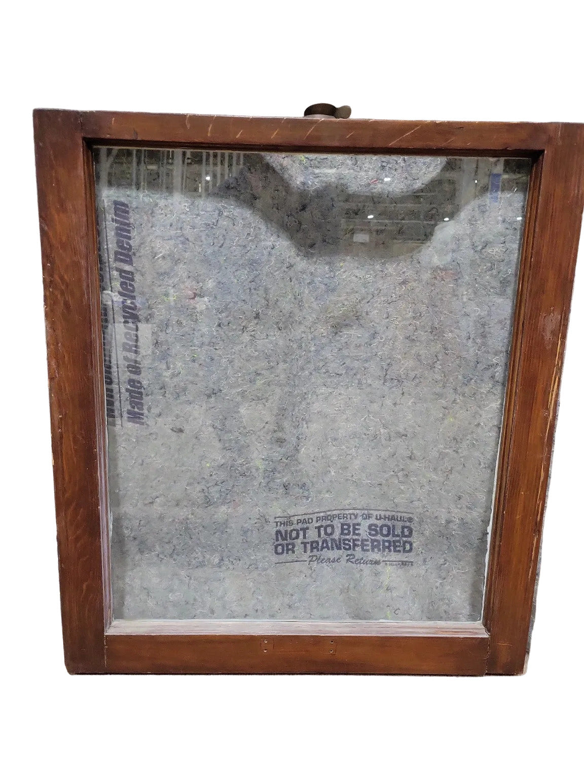 Single Pane Salvaged Wood Window – 24 ¼" x 27 ⅞"