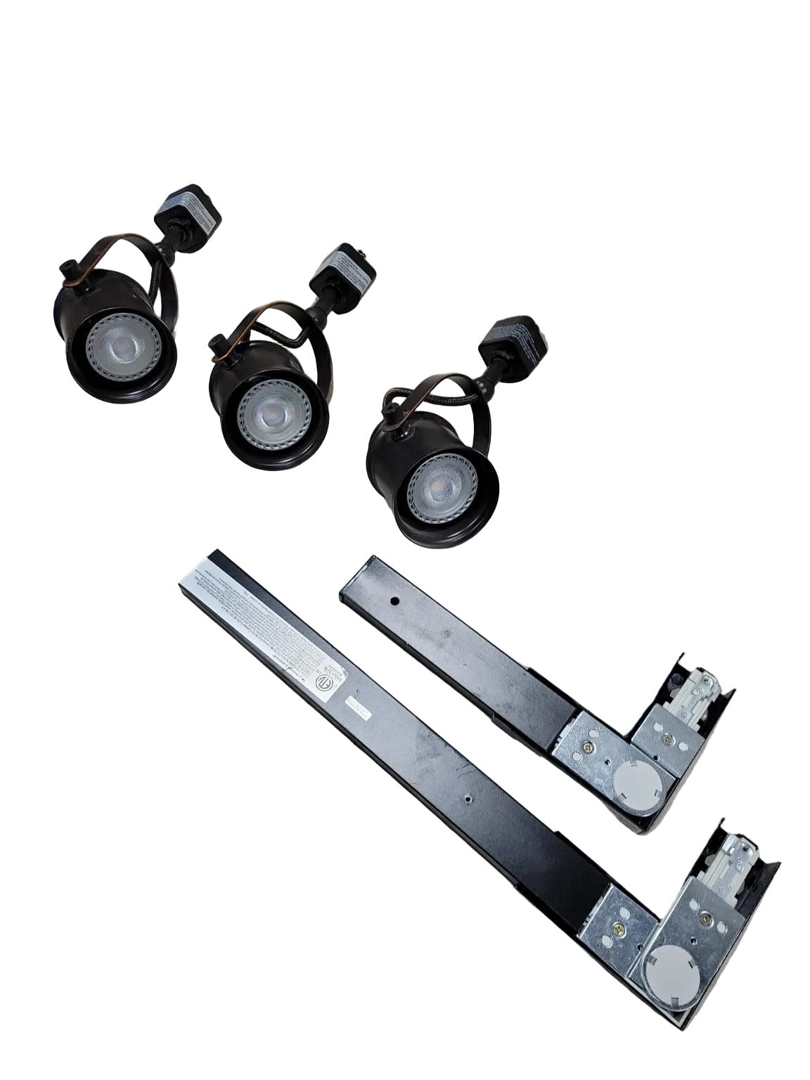 Lithonia Lighting Bronze Track Lighting Kit – 3 Heads + Track + Hardware