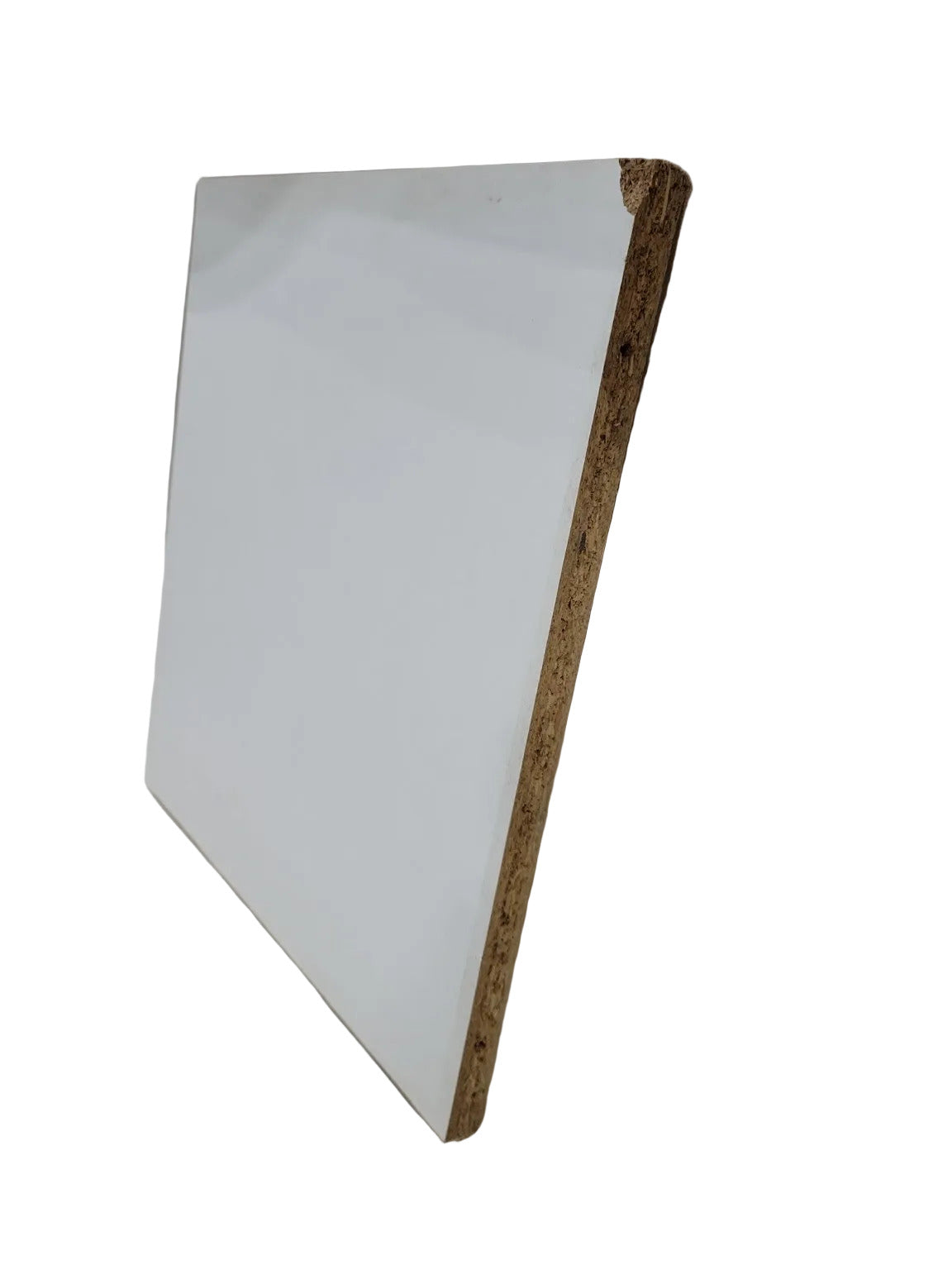 White Melamine-Faced Particle Board Panels – Set of 2 (11"x12")